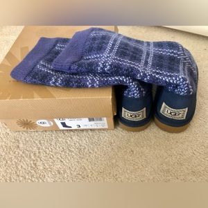UGG Blue Plaid